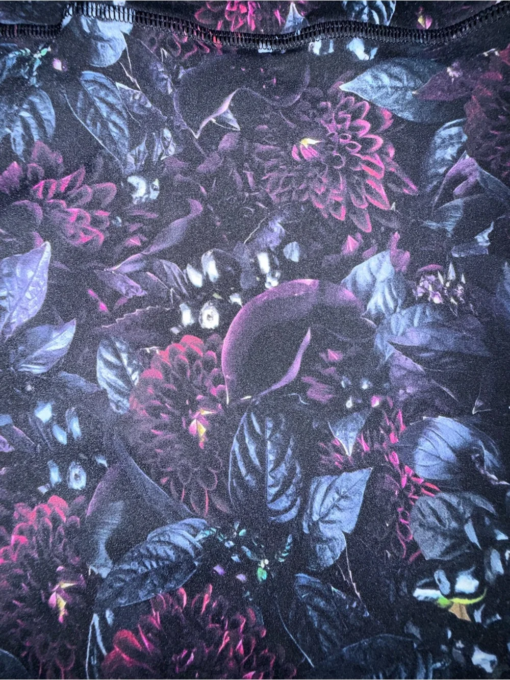 Lululemon Wunder Under High Rise In Bloom Multi Nulux Yoga Workout Gym SZ 10